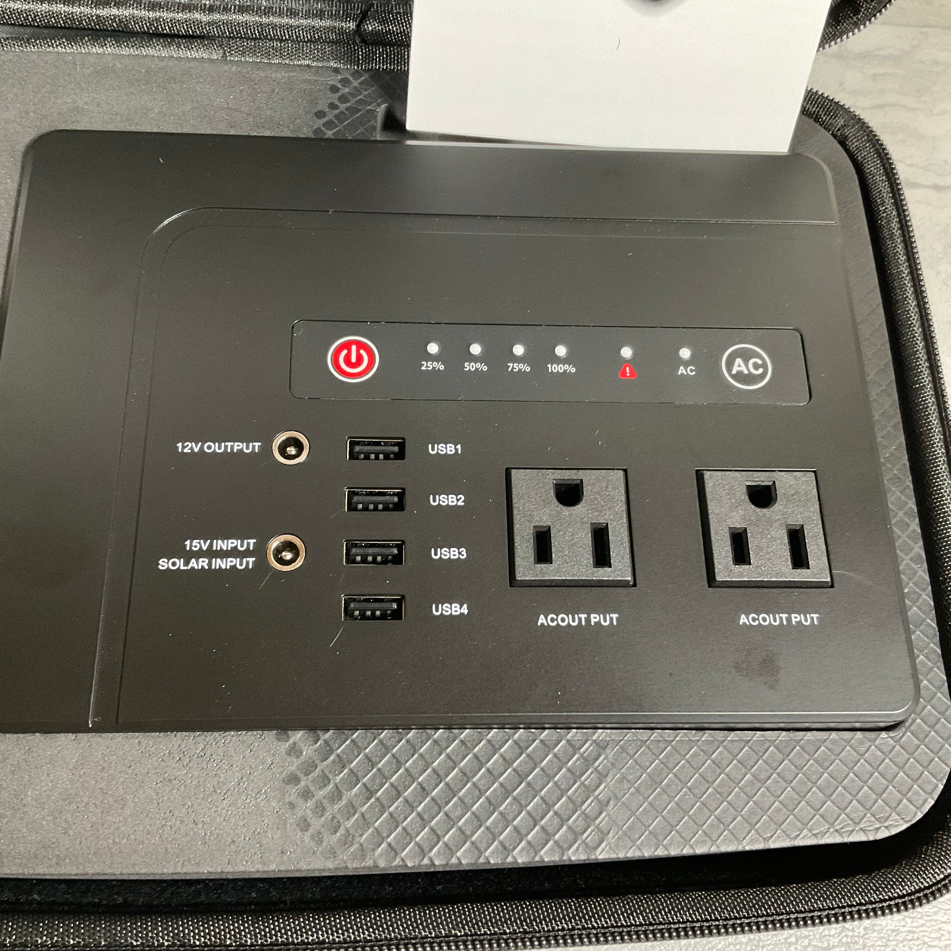 Portable Power Bank with AC Outlet for Camping Power Supply (7340727828718)